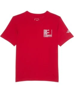 The North Face Kids Teen Walls Short Sleeve Graphic Tee (Little Kid/Big Kid) | Shirts & Tops