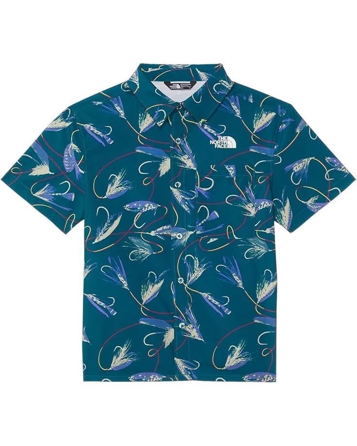 The North Face Kids Short Sleeve Amphibious Button-Down (Little Kids/Big Kids) | Shirts & Tops 1 The North Face Kids Short Sleeve Amphibious Button-Down (Little Kids/Big Kids) | Shirts & Tops